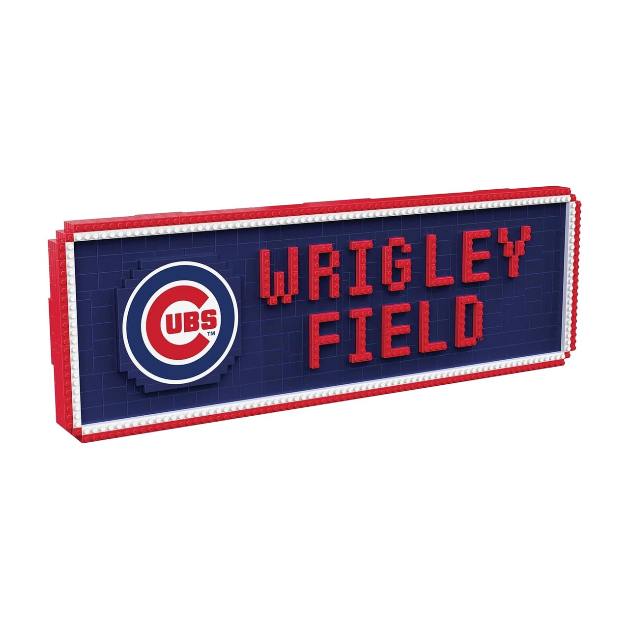 Chicago Cubs MLB BRXLZ Stadium Street Sign 695-Piece Building Block Set